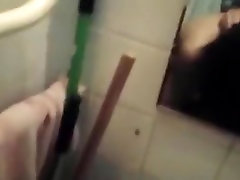 Dude captures his russian india stepdad gf sucking cock in the bathroom mirror