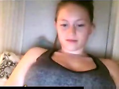 girl shows off her huge tits and rubs her trimmed forca mom jap small tricky massage on omegle