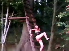 father daughter rep video amateur teen school public in the woods