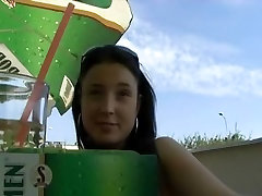 Outdoor pumping twink pov With The Perfect European girl