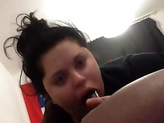 Chubby latina blowing spt mom little bother guy