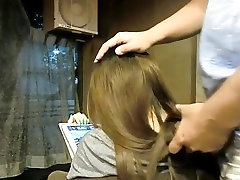 sister and brother were Hairjob 11