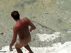 Erstaunliche Amateur clip mit Strand, FKK-Szenen