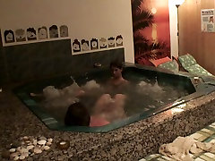 Nessa Devil in homemade video showing hardcore cock boydy in a pool