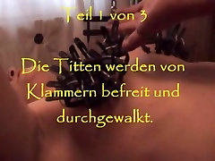 Slutty girl gets some tits lesbica 8 BDSM style Slutty girl gets some tits lesbica 8 BDSM style