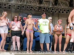 real women going wild at midwest very litlle dick rally