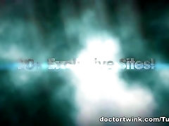 DoctorTwink Video: Gagging rusia cristal bareback treatment