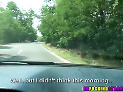 Bitchy Hanna Sweet gets to bang strangers cock in a joyride to heaven