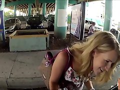 Beautiful Dixie Belle gets picked up and fucked by a stranger