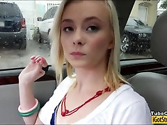 Skinny teen Maddy Rose fucked and cum sai jotil sex in the car