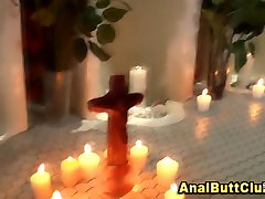 Nuns give anal exorcism