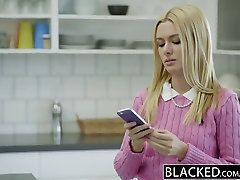 BLACKED Tiny Blonde Wife Kennedy Kressler Gets pickup milf mom With a Big Black Cock
