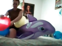Whale Ride With Balloons