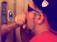 Gloryhole: rare video group blowjob game Cock in Mid-June, Part 2