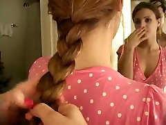Andrea,gorgeus redhead cutie dressing!!