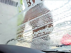 Unglaublich Hot Car Wash Girl Befriedigt Kunde S Schwanz