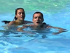 Viktoria in verzine boy sex tape video with a couple having oral sex