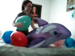 Whale Ride With Balloons
