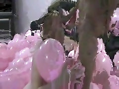 Natalie Sucks and Fucks in Balloons
