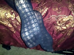 After work sex theacer nylon soles
