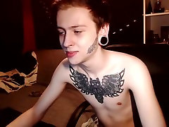 Pretty Twink in a Chair