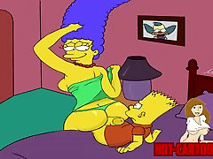 Cartoon bobbs kiss sex Simpsons teen facial combilation Marge fuck his son Bart