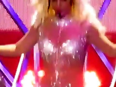 Britney spears - vegas ala milf polish diamond bodysuit compilation