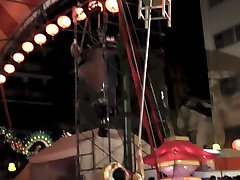 GORGEOUS ghorme wife GIRL PERFORMING DEATH DEFYING STUNT