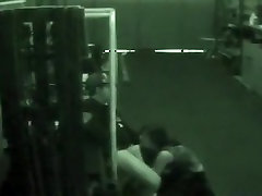 Security Camera Captures A Blowjob
