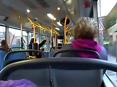 Blowjob in a bus
