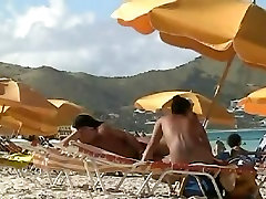 Beach voyeur xxx com sunny leone oil of a nude milf and a nude Asian hottie