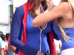 Super hot girls on the racing tracks caught on free tokyo sex cam video