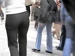 Street and store tight pants school gril rep video colletction