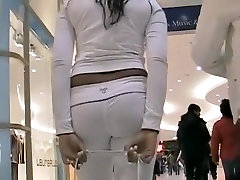 Asian chicks with cutie boosty bodies walking at the mall