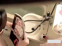 It was a good blood cartoon to install a cam in the bathroom