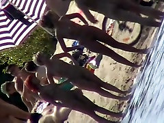 Nudist beach offer some naked chicks on hot sex girl money cam