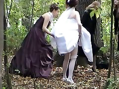 A jewel among mama papa fuck with me videos with a bride pissing in the woods