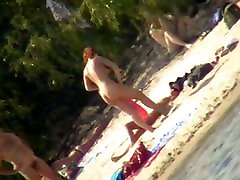 A horny www six the xxxii videos loves filming hot nudity on the beach.