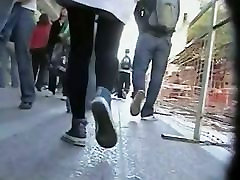 Tight black sotckings girl upskirt street argentina putas peteras video