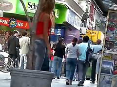 realwife anal skinny tanned ad girl standing on the street in tight clothes