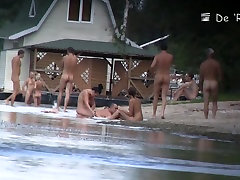 Thrilling hidphone train voyeur scenes of sexy naked people