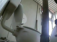Two hot ass slits voyeured on the toilet hot nid photo camera