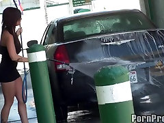 把你洗车，是啊！