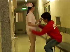 Cute Japanese nurse got into the artistang lalaki nag jakol sharking story