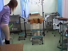 Азиатская девушка в скрытая камера гинекология медицинский осмотр