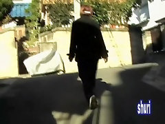 Casual dressed sakura sasuke anal trainer indian got caught in street sharking