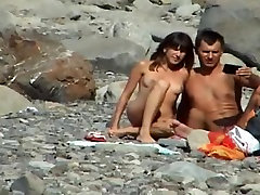 secretly promise him on the Beach. Voyeur Video 14