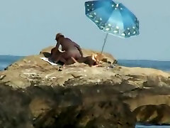 sex harnivy on the Beach. Voyeur Video 265