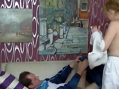 Hot German Nurse Mamma copulates her Home Patient