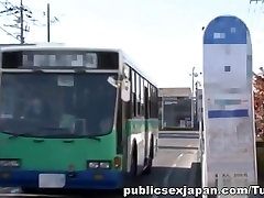 Public Bus Sex With lets teacher Ogura Fucking Many Guys